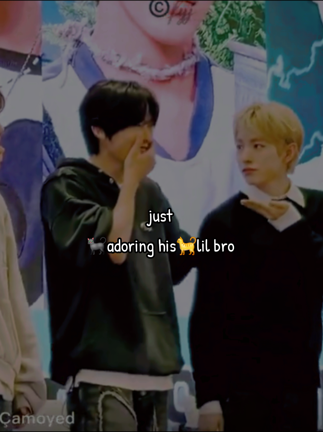 itu adeknya lagi kerja Rik😂...#yushi#riku#nctwish#fyp 