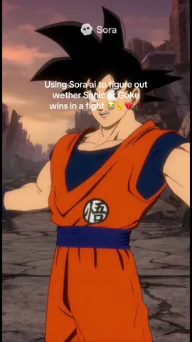 Sonic packing Goku up in a box 🔵🦔💨#sora2 #sonic #goku #trending #anime