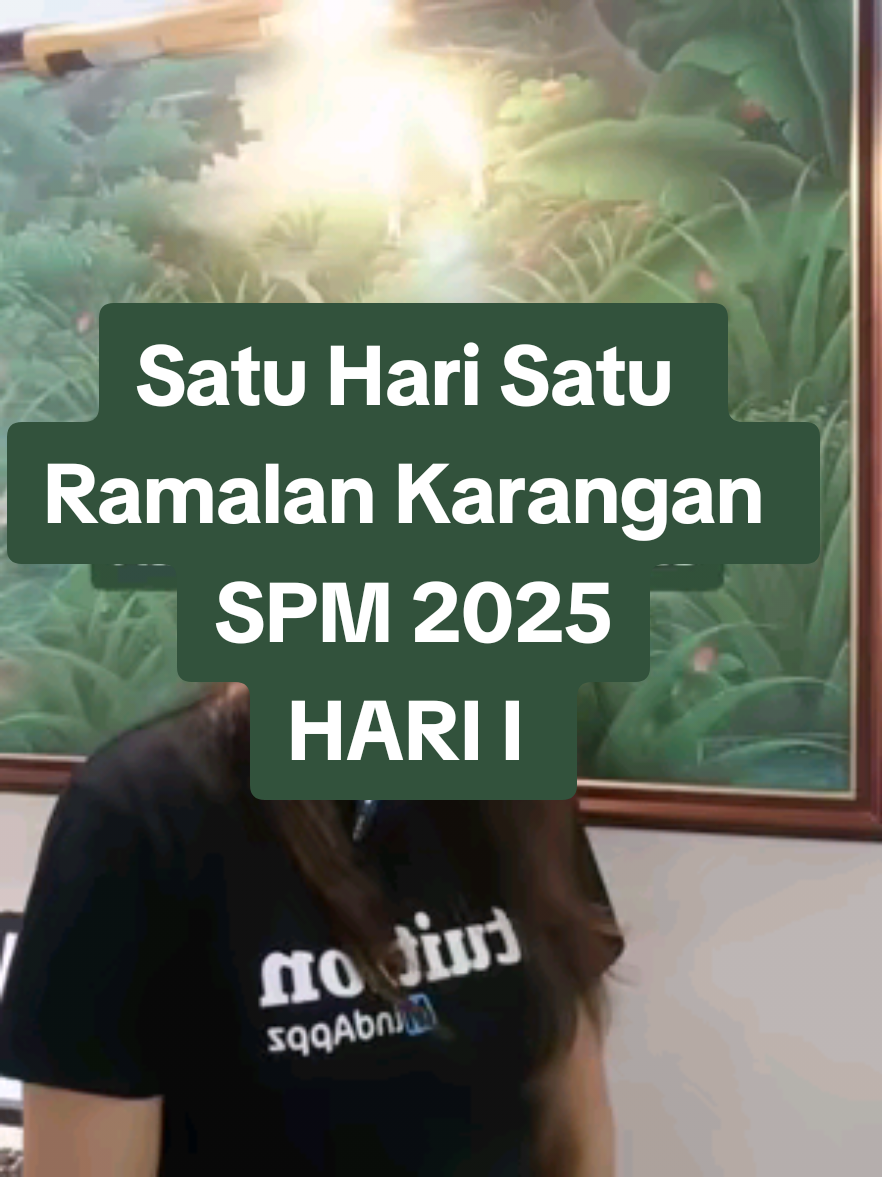 Satu hari satu ramalan karangan SPM 2025 bersama Cikgu Nirmala 📚 Hari ini kita bincang topik yang semakin popular — e-dompet! Ramai pelajar guna tapi tahu tak kesan baik dan buruknya? 📌 Follow untuk ramalan karangan setiap hari! #KaranganRamalanSPM2025  #cikgunirmala  #spm2025  #spmtips   @Cikgu Nirmala@ student mentor 
