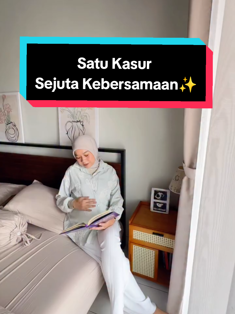 Satu kasur, sejuta pelukan. Hadirkan kehangatan serta kenyamanan setiap malam bersama keluarga, seperti Kak @elsyasandria🥰 #kasur #zinusindonesia #tidurcerdasbersamazinus #promo #fyp 