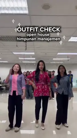 Outfit checkk with maba gemesss🤭 #himamanajemen #maba2025 