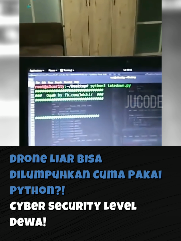 Bayangin ada drone tak berizin terbang di area terlarang… ternyata bisa dilacak & dilumpuhkan cuma pakai Python! 😱 Pakar keamanan siber menggunakan pustaka seperti scapy atau pyshark untuk memindai sinyal Wi-Fi/RF. Begitu terdeteksi, skrip Python bisa: 🔹 Analisis lalu lintas nirkabel 🔹 Mencegat sinyal kontrol 🔹 Mengeksploitasi celah protokol drone 🔹 Bahkan mengambil alih kendali! 🚁💻 Dengan tambahan machine learning, sistem ini bisa otomatis mendeteksi ancaman lewat suara atau visual. Teknologi ini dipakai untuk pertahanan drone & peretasan etis tapi tetap memicu debat soal batas etika dan keamanan. ⚡ Menurut kalian, kalau teknologi ini disalahgunakan, bahaya nggak? 🤔 Sumber: Cyber Nitesh #CyberSecurity #DroneTech #Python #EthicalHacking #AI      