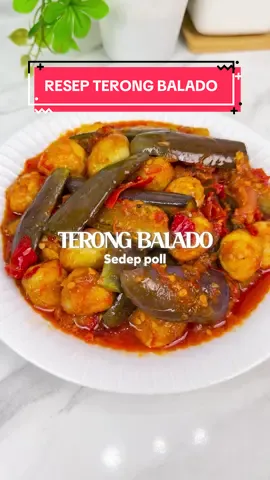 Gak pernah gak enak olahan terong 😍 diapain aja pasti enak apalagi di balado serius kalian wajib buat cobain resepnya dirumah 🤤  RESEP TERONG BALADO -6 buah terong -10 cabe merah keriting  -10 siung bawang merah -3 bawang putih -10 rawit  -1/2 sdt terasi -gula garam penyedap ✏️ cara membuat simak di video yaaa  Panci Mewah dari “MAYBA INFINITY” @maybaofficialstore Wok pan bahan Anti lengket premium ceramic glowing - DieCast technology/Super kuat - Soft touch handle wooden silicone - Bebas dari zat kimia PFOA, PFOS, PTFE, LEAD, CADMIUM FREE aman untuk bayi sampai dewasa - Induction bottom yang membuat penyebaran panas merata - GARANSI ANTI KARAT Seumur hidup - Ketebalan 4,5mm 3X LEBIH TEBAL #terongbalado #terongbaladoenak #menuharian #idemenuseharihari