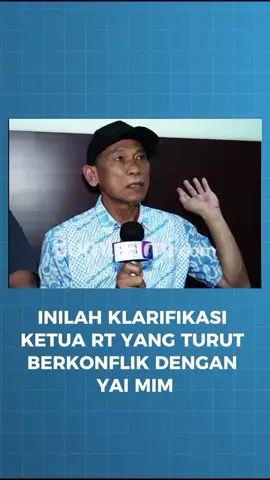 Inilah Klarifikasi Ketua RT yang Turut Terseret Konflik dengan Yai Mim #yaimim #sahara 