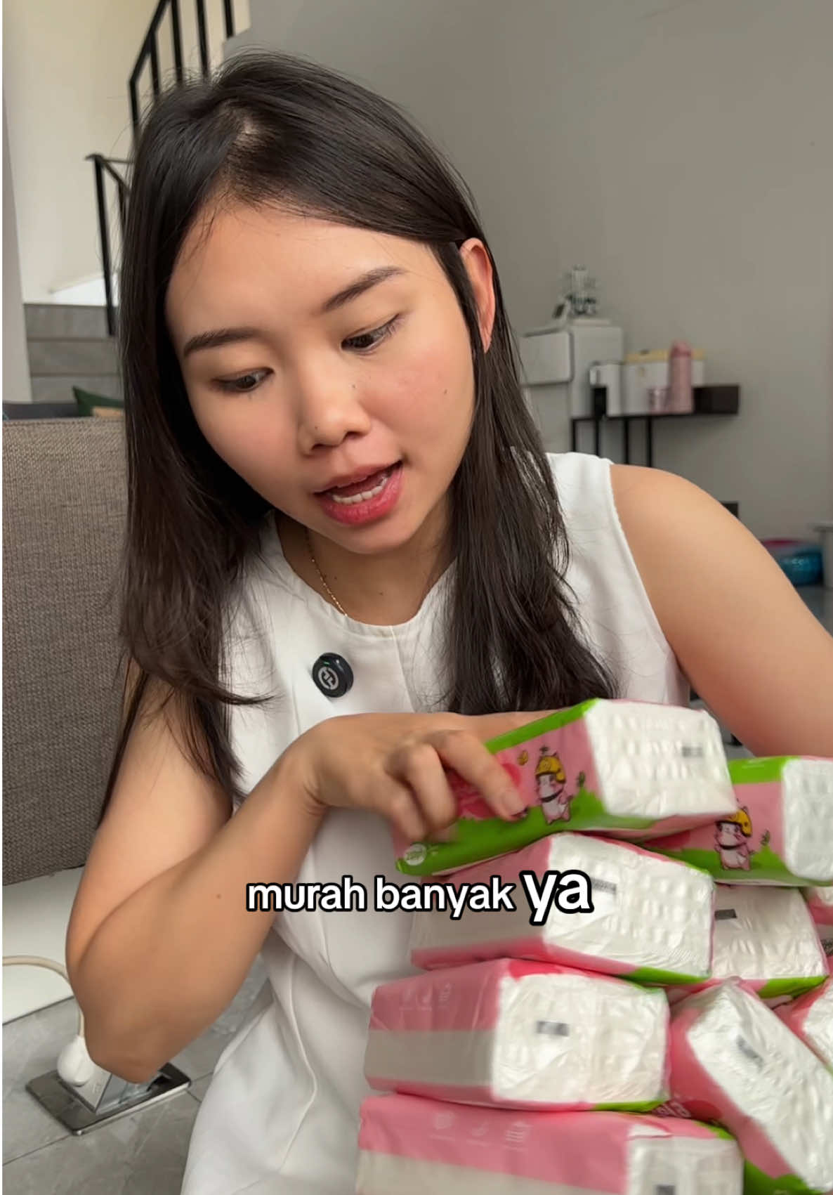 Tisu tebal murah banyak dari Vela. Sekarang selalu beli tisu vela 👌