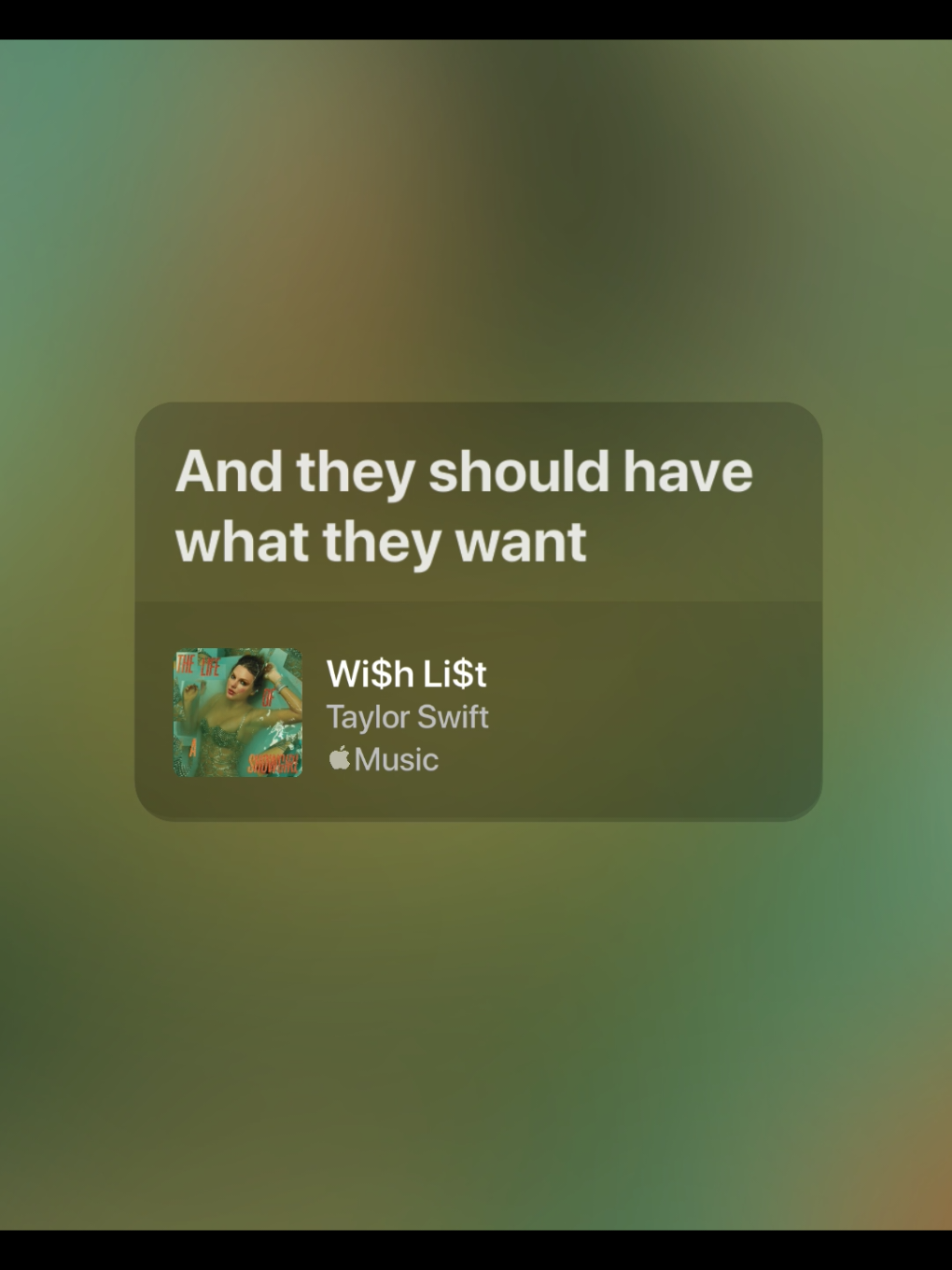 TAYLORRR #wishlist #taylorswift #lyrics #liriklagu #foryou 