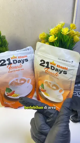 COFFE 21 DAYS KHUSUS BUAT WANITA YANG WAKTU DATANG BULAN KELEBIHAN CAURAN #kopi21days #kopiwanita 