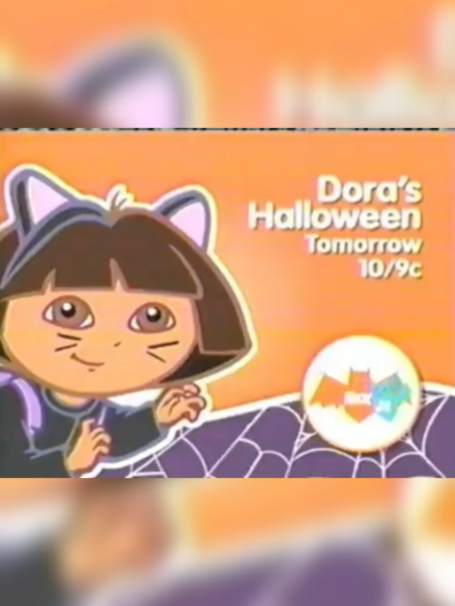 Nick Jr Dora's Halloween Special Promo (2003)| #nostalgia #doratheexplorer #nickjrpromos #2000sthrowback #childhoodmemories 