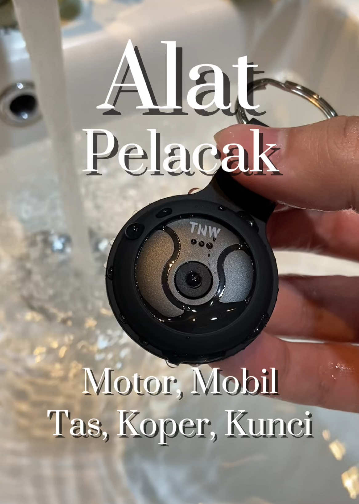 Smart Tracker alias alat pelacak buat motor, mobil, koper, tas, kunci, dll. RUGI KALAU SAMPAI KEHABISAN STOK! #airtag #alatpelacak #smarttracker #airtags 