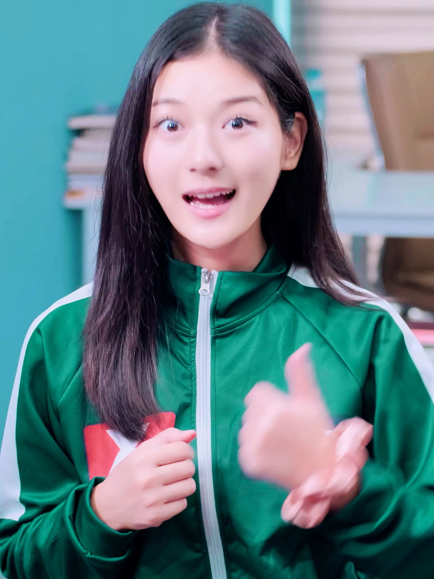 No Purple in Squid Game. No Problem! #linhchihihi #messyclassroom #linhchihihine #linhchihihihi_