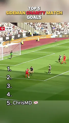Top Sidemen charity match goals pt 2 ⚽️#sidemen #sidemenedits #football #sidemencharitymatch #sidemenshorts 