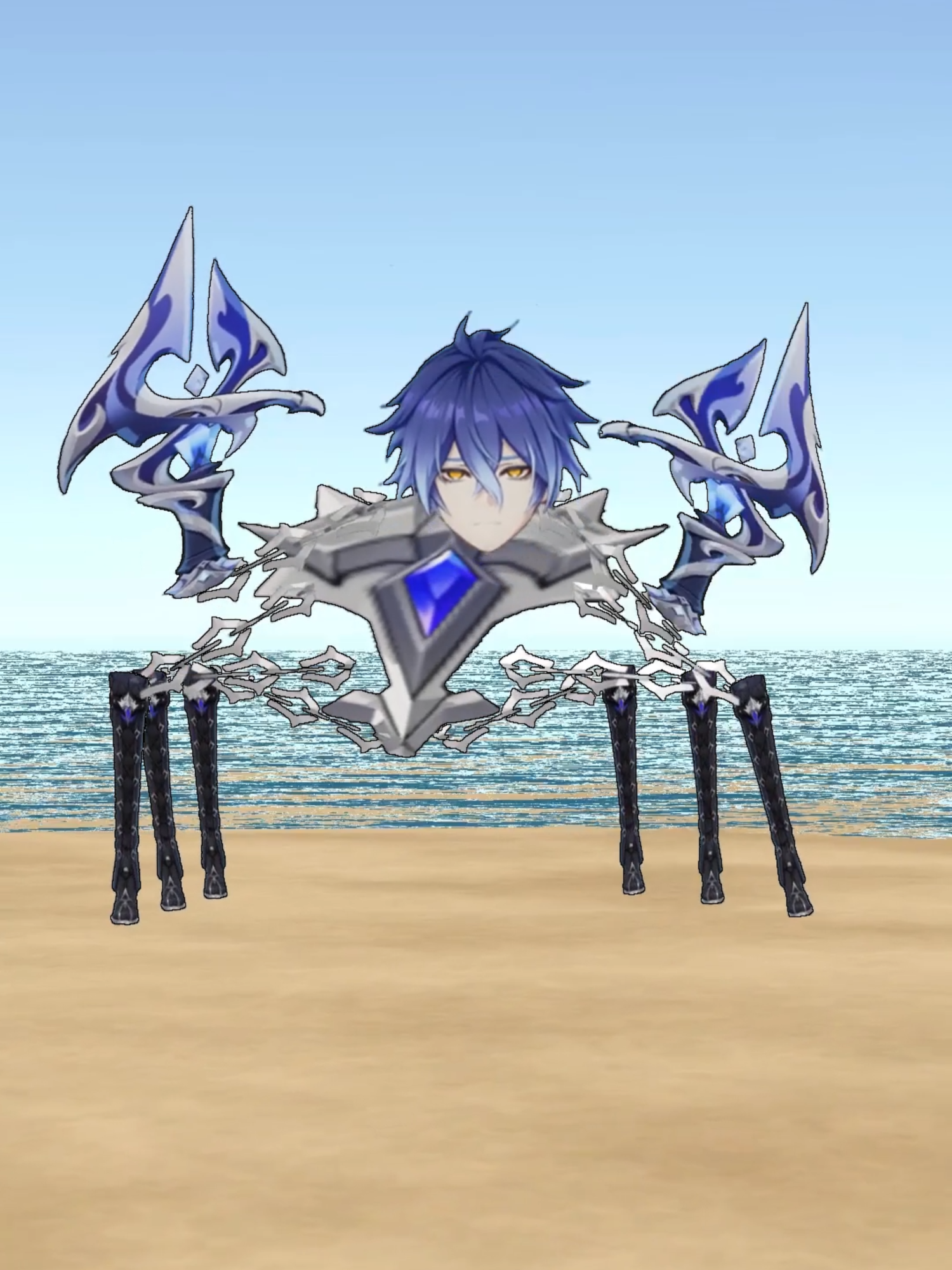 お静カニ🦀フリンズ #原神 #hoyocreators #GenshinImpact