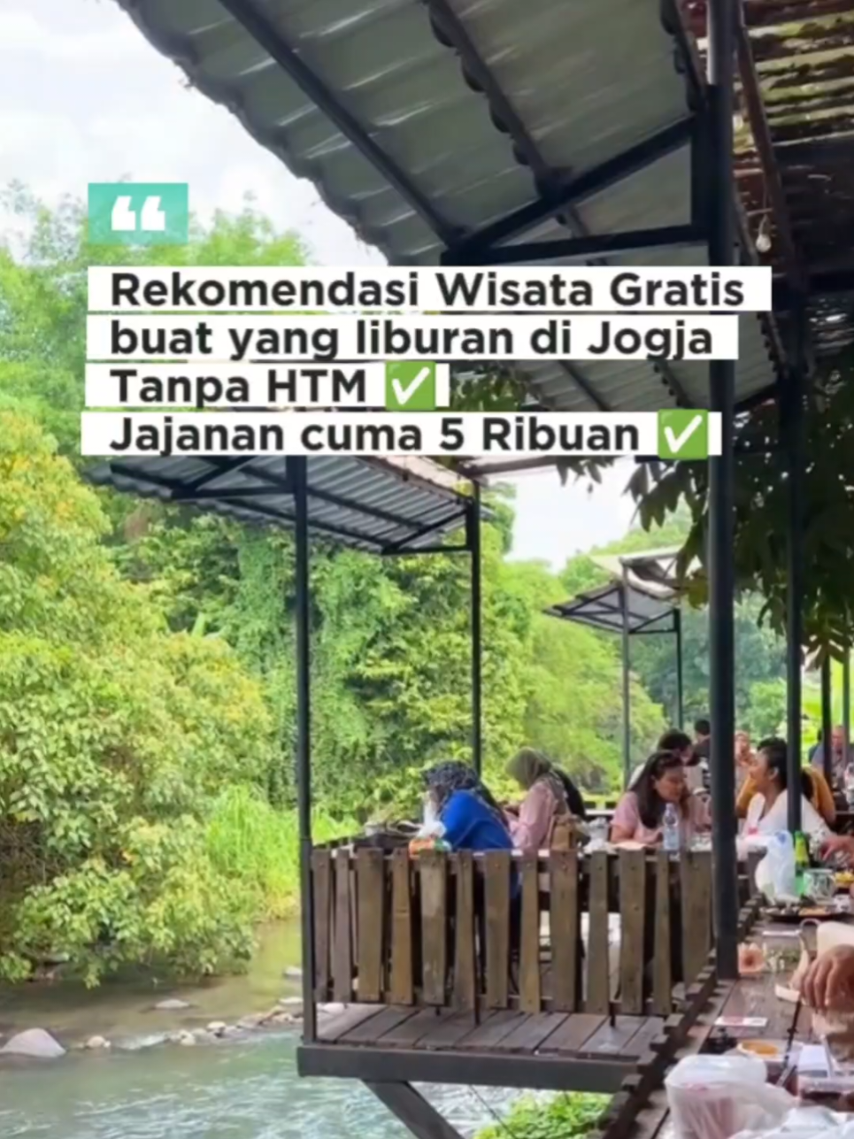 Rekomendasi Wisata gratis buat liburan di Jogja, bisa liburan seru sambil kulineran yang harga mulai dari 5ribuan aja 😍 yuk cobain ke sini Liburan ke Jogjanya lebih mudah bareng Bara Wisata Menyediakan:  ●Paket wisata ●Private tour ●Gathering Langsung aja hubungi nomor admin di bio ya #jelajahakhirpekan #liburanjogja #wisatajogja #barawisata #hiddengemjogja 