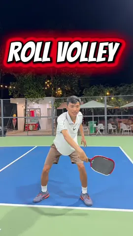 Luyện tập cú Roll Volley cùng coach Hoài #pickleball 