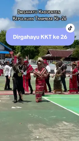 Kemeriahan HUT KKT ke 26. Mhn Izin Bapa Bupati, Ibu Wakil dan Semua Jajaranya🙏🏻😇. #HUT #kepulauantanimbar #26 #fypシ゚viral🖤tiktok 
