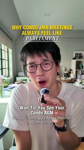 Condo JMB meetings be like: Uncle vs Auntie vs Management  Why is it always like that ? 