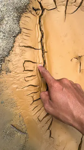 Woww., Finding pure gold dust in scary rivers by mud cream. #golddiscovery #goldrush