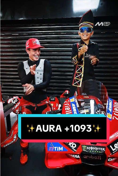 ✨ Aura +1093 ✨ #IndonesianGP 🇮🇩 #MotoGP #MarcMarquez 