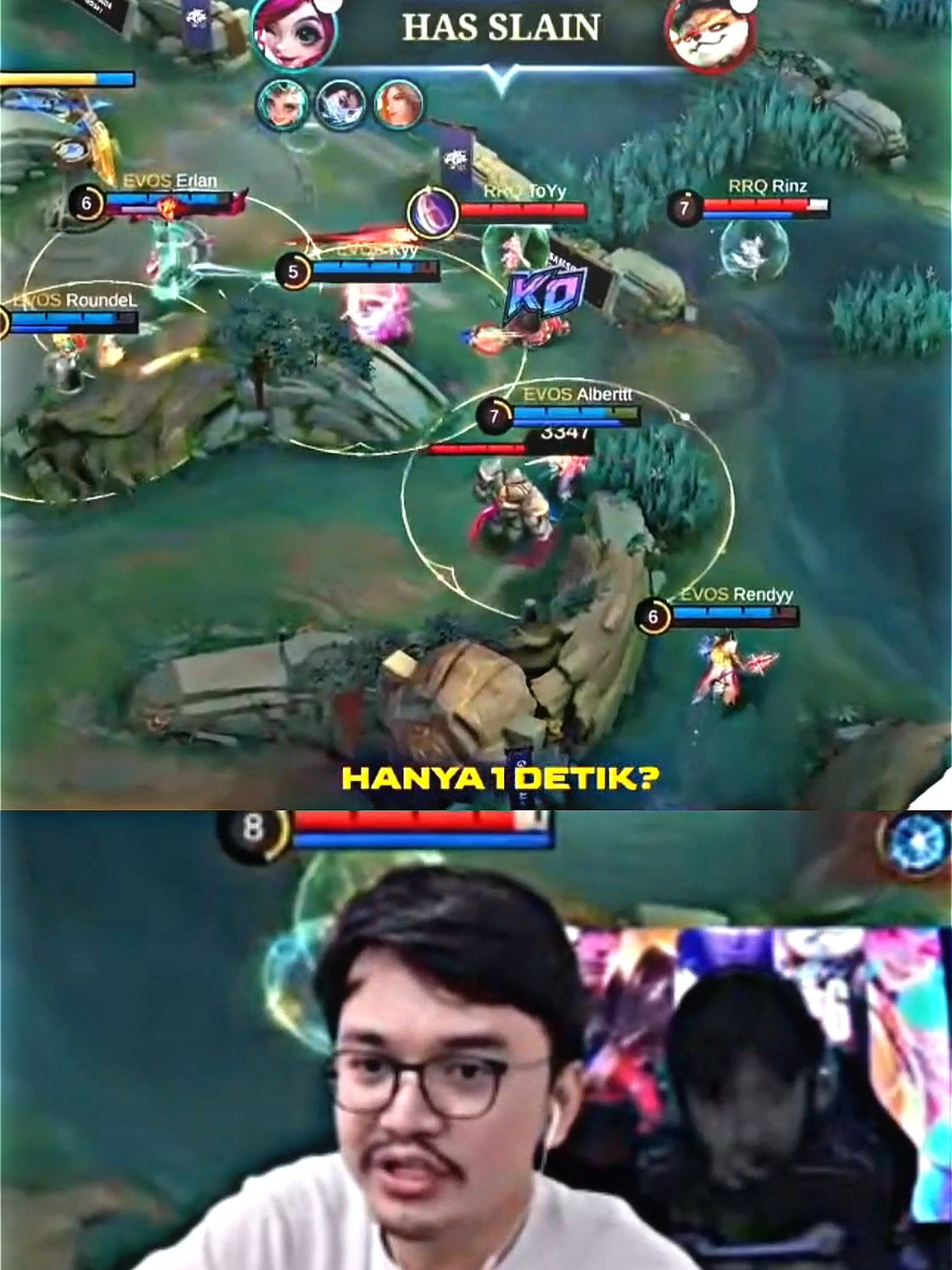 Reaksi Mas Ade EVOS Pick Nana Di MPL🤣 VYN mode Uchiha lagi kah? #rrqferxic #planofpublisher #mlbbcreatorbase #NEXTJagoanMabar #MLBBNEXT2025 