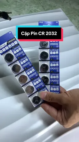 Combo 2 vỉ pin CR 2032 cho remote xe máy#xuhuong #foruyou #titok #ilovetiktok #foryoupage 