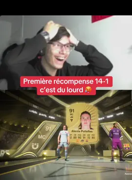 Mon premier fut champion de l’année 14-1 avec des récompenses dingue j’ai fini avec 1 million 💪🏼#fc26 #futchampion #pack #recompense #recompensefutchampions 