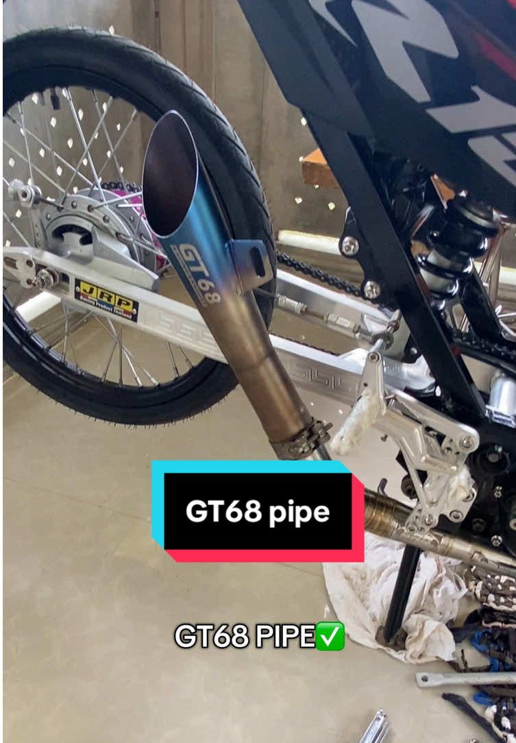 GT68 pipe mga bossing pang balagbagan gnayun new year. chaka pang loudest pipe na ding mga bossing. samay gusto mga bossing nanjan lng yan sa yellow basket ✅  #affiliatemarketing #fyppppppppppppppppppppppp #raiderfistreetbikeproject🔥 #gt68pipe #gt68racingpipe 