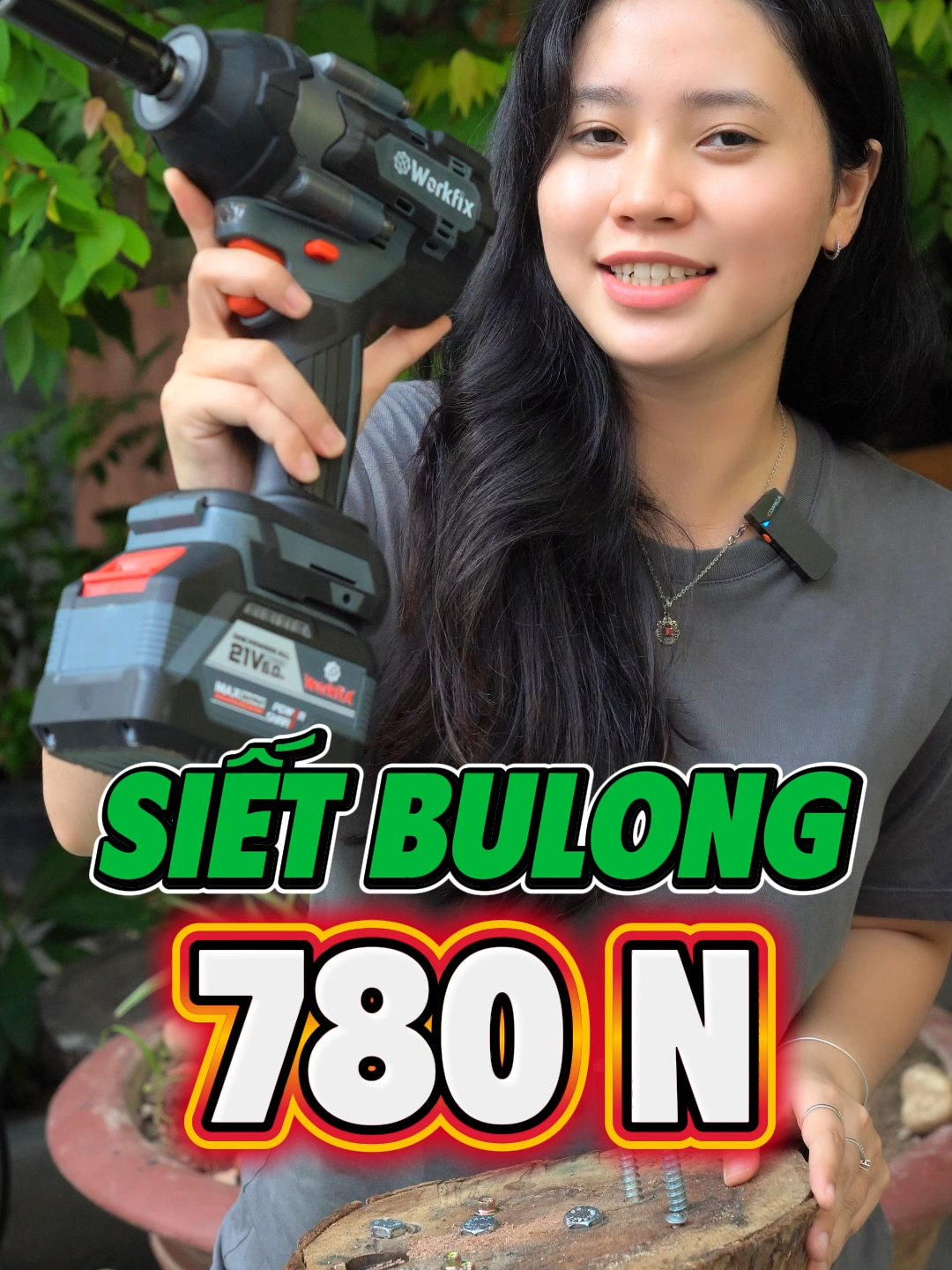 Bulong Workfix 780n chuyên phục vụ các bác sửa xe #workfix #boshun #máybulong #bulongpin #bulong780nworkfix