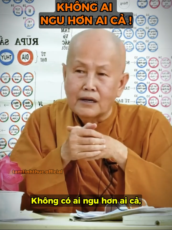 Không ai ngu hơn ai cả - Sư cô Thích Nữ Tâm Tâm #phatphap #phatphapnhiemmau #suyngam #loiphatday #chanhphap