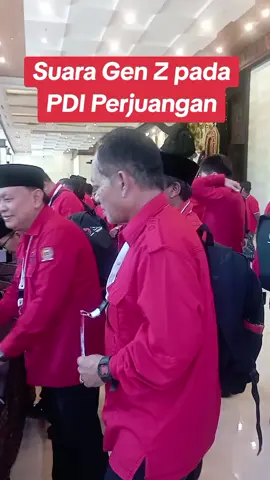 PENILAIAN GEN Z TERHADAP PDI PERJUANGAN. KEREN...!!!#BekerjaUtkKesejahtraanRakyat #BerderapDalamSatuRampakBarisan
