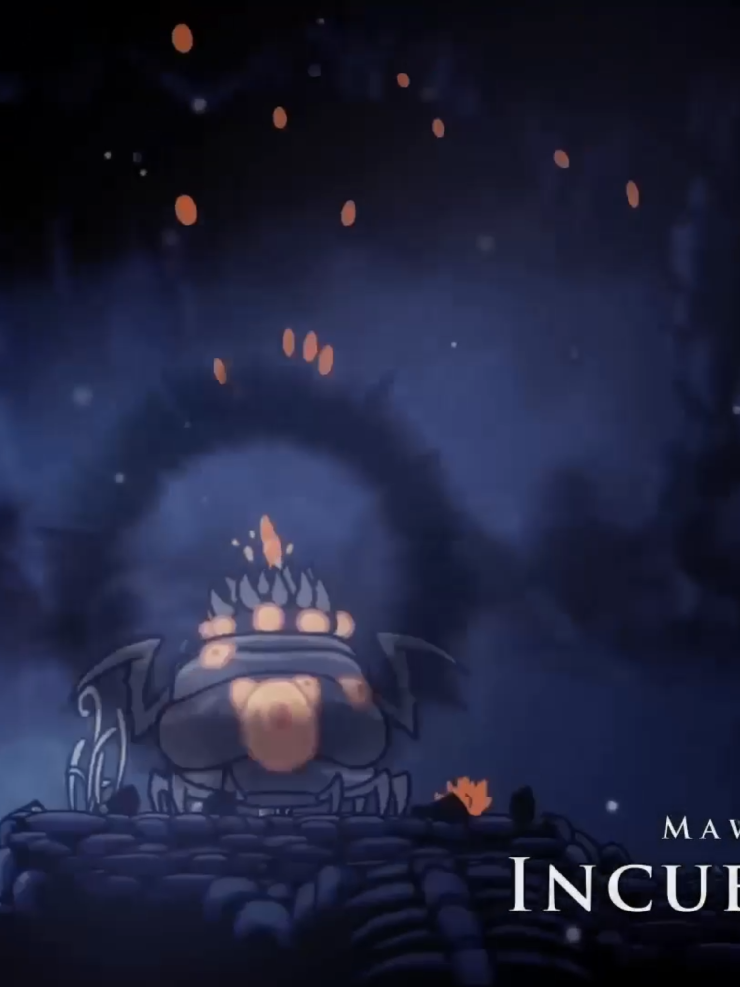 El final del Incubador #hollwnight #hollowknight #hollownest #dificil #caballerito #incubador #finally