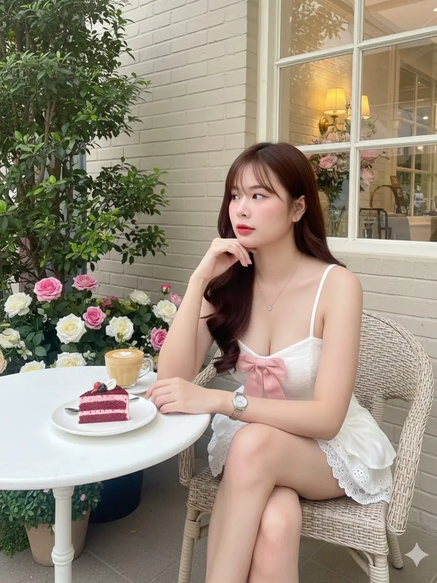 #แจกpromptฟรี #gemini #คาเฟ่ #แต่งตัว #เทรนด์วันนี้tiktok 