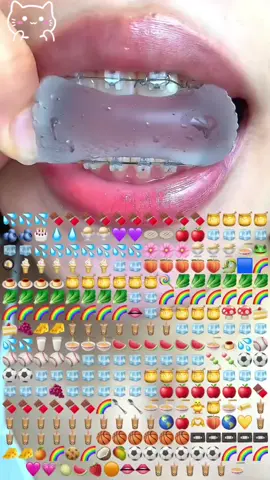 A long asmr for you!😽🫶🏻❤️ Credits:@Closer Food  Comment what emoji should I do next, the limit is 20 emojis😊 #asmr #delicious #food #longasmr #longvideo 