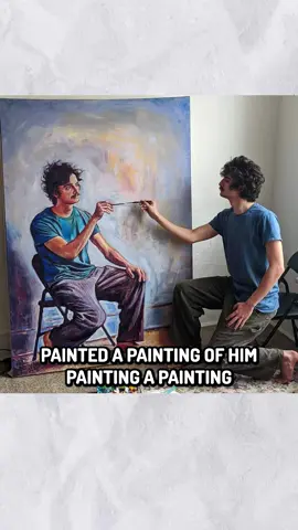 this guy loves painting