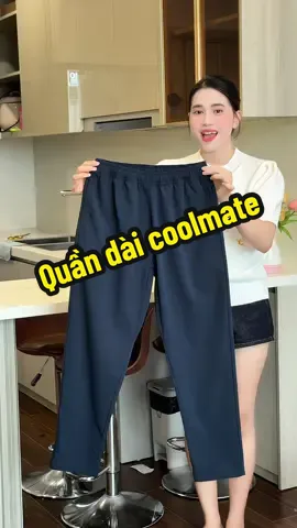 Sang thu rồi sắm quần gió thôi các anh ơi#kieugialinh #quandainam #quangio #coolmate 