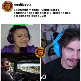 Bisteca reage ao livepix de Leonardo para o caminhoneiro! #bistecone  @Leonardo Lima Reserva @Bistecone #LIVEIncentiveProgram #LIVEwithlowfollowers #PaidPartnership 