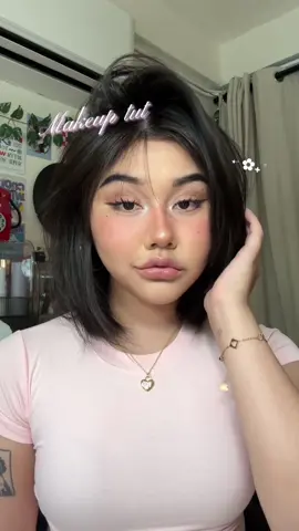 ลงอีกสักรอบ :3🥹🤲🏻🎀💖 #makeuptut #pinkmakeuplook #makeup 