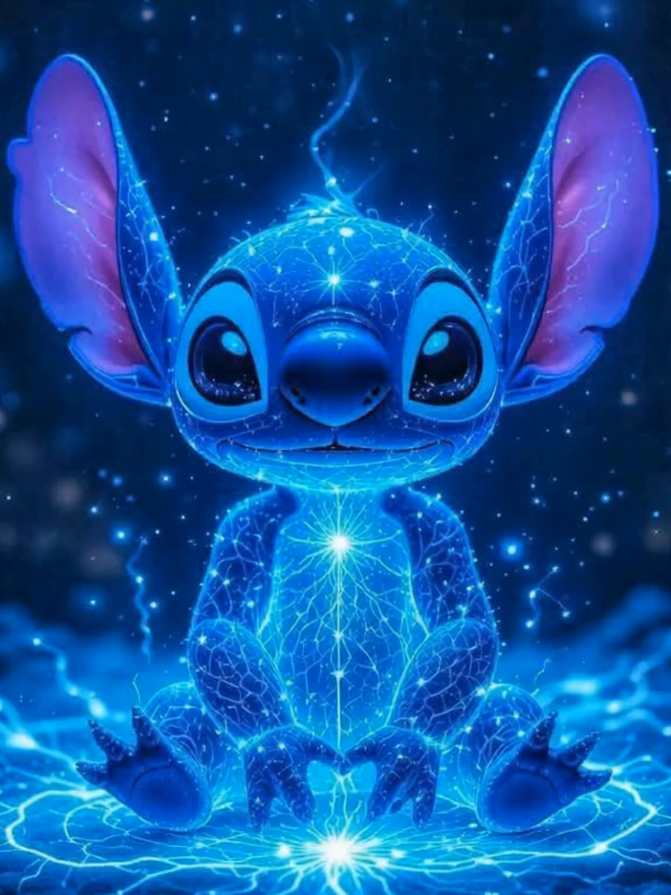 Stitch charging animation and live wallpaper #charginganimation #livewallpaper #fyp #animation #stitch 