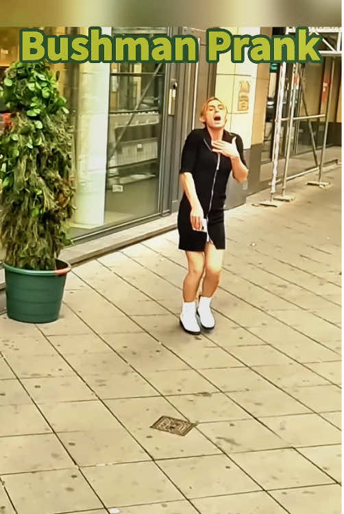 Best bushman prank reaction #foryou #fyp #prank #funny #tiktok 