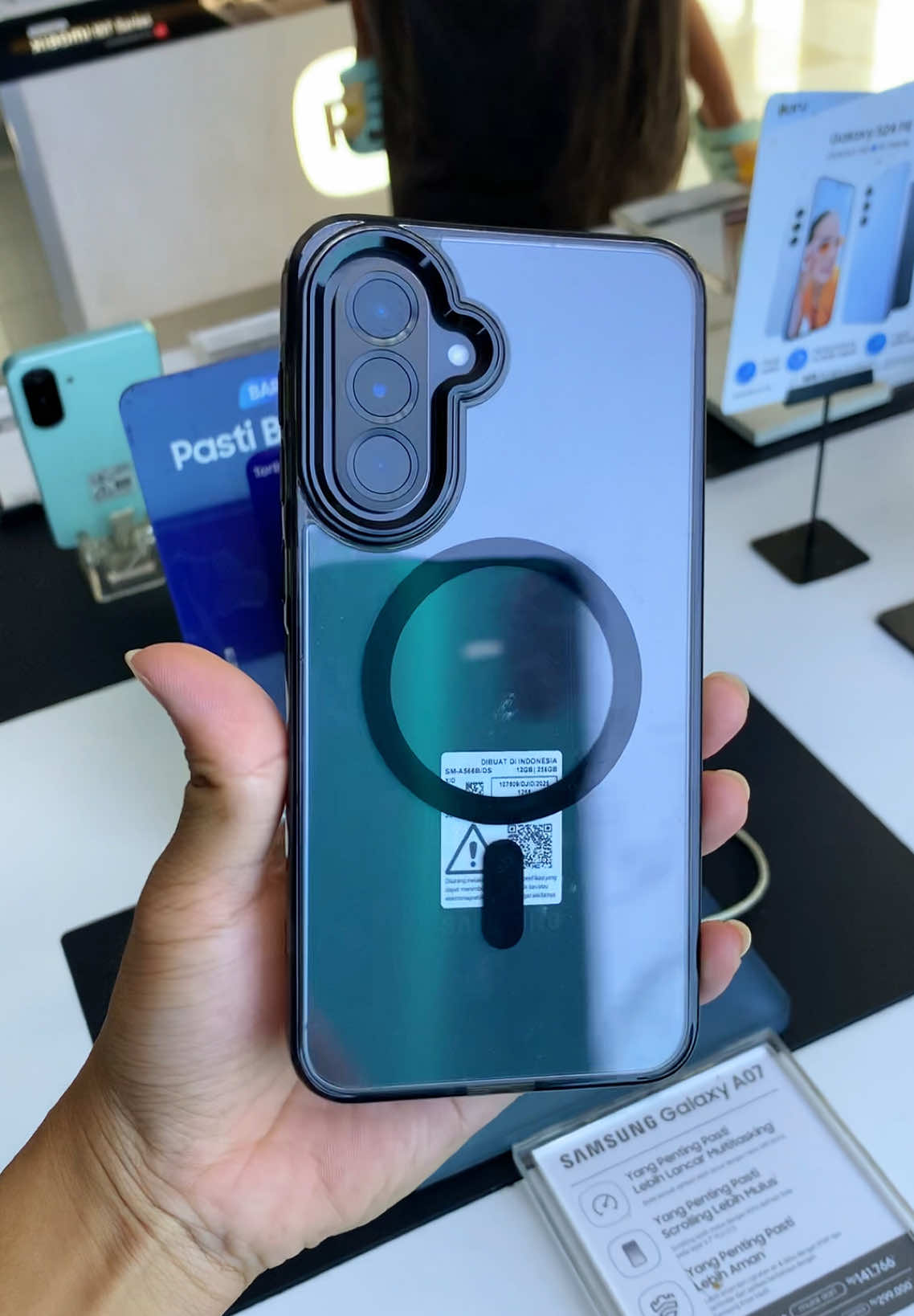 Samsung A56 5G Black 😎 #SamsungA56 #samsunga56 #samsung #fyp #masukberanda 