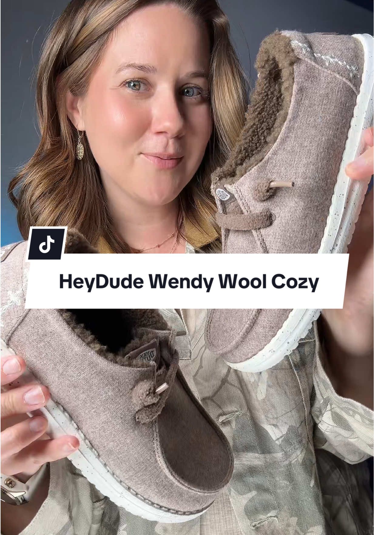 HeyDude Wendy Wool Cozy 🐑✨ Ultra-soft, lightweight, and built for comfort. With a warm wool-blend upper and cushioned sole, these slip-ons are perfect for chilly days, cozy nights, and effortless everyday style. TikTok’s favorite cozy shoe — once you put them on, you’ll never want to take them off! @HeyDude #heydudepartner #tiktokshopfalldealsforyou #tiktokshopblackfriday #tiktokshopcybermonday #tiktokshopcreatorpicks 