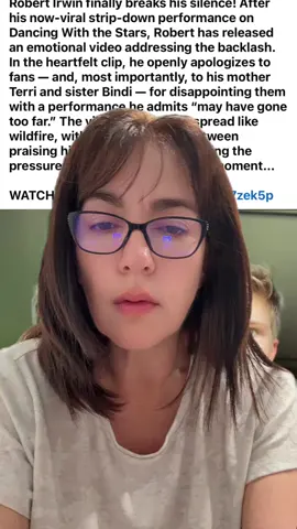 #dws #dancingwiththestars #robertirwin #drama #australia 