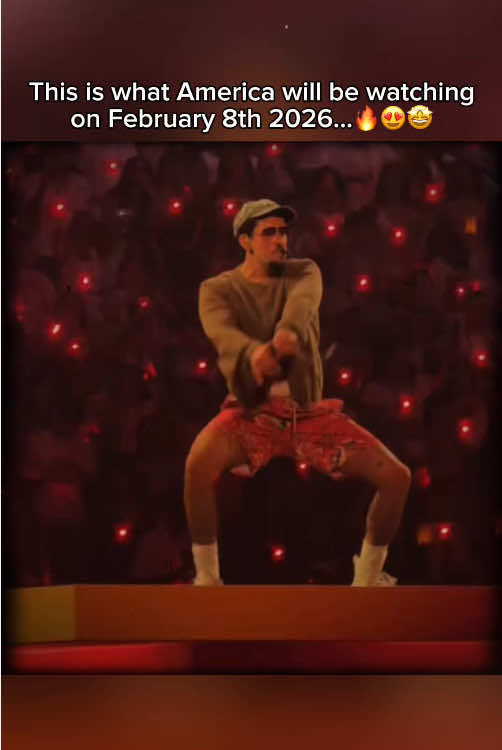 Definitely won’t miss it…😍🏈🔥 #superbowl2026 #badbunny #halftimeshow #benito #viralvideo 