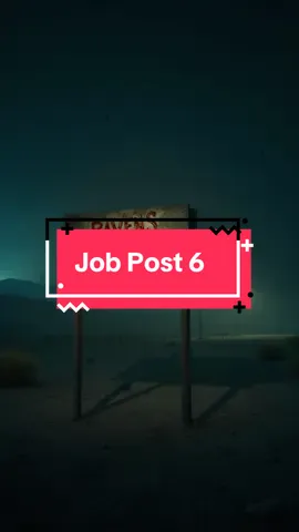 Congratulations You’ve been Selected! | #horrorstory #scaryjobs #creepypastas #tiktokhorror #postsurvivalhorror 