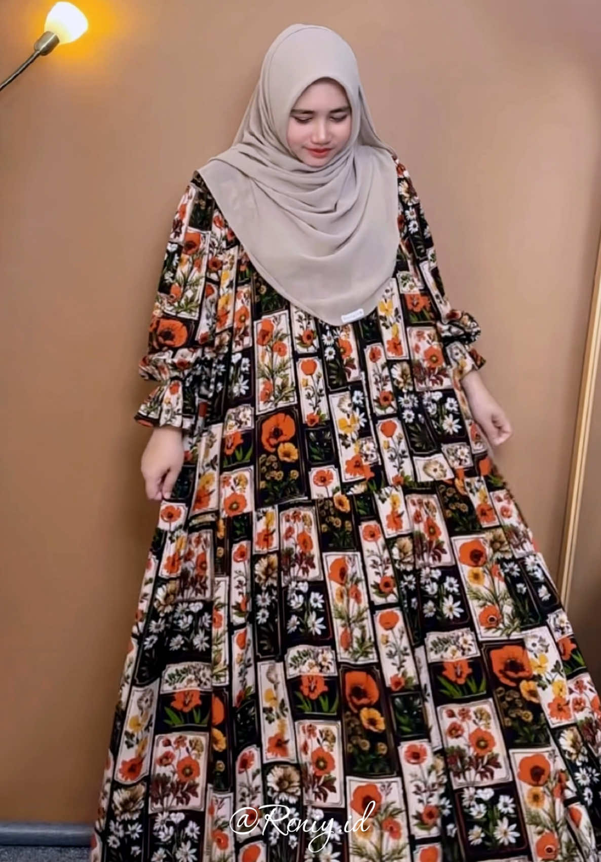 Gamis rayon simple motifnya cakep poll 🫶🏻🤎 #gamisrayon #rekomendasigamisrayon #outfitinspirationideas #gamissimpleelegan #gamisrayonsimple #gamisrayonjumbo #outfitinspo 