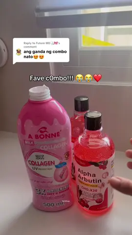 Replying to @Future MD🩺🎀 Grabe thank you Alpha Arbutin!! 😭😭 #alphaarbutin #serum 
