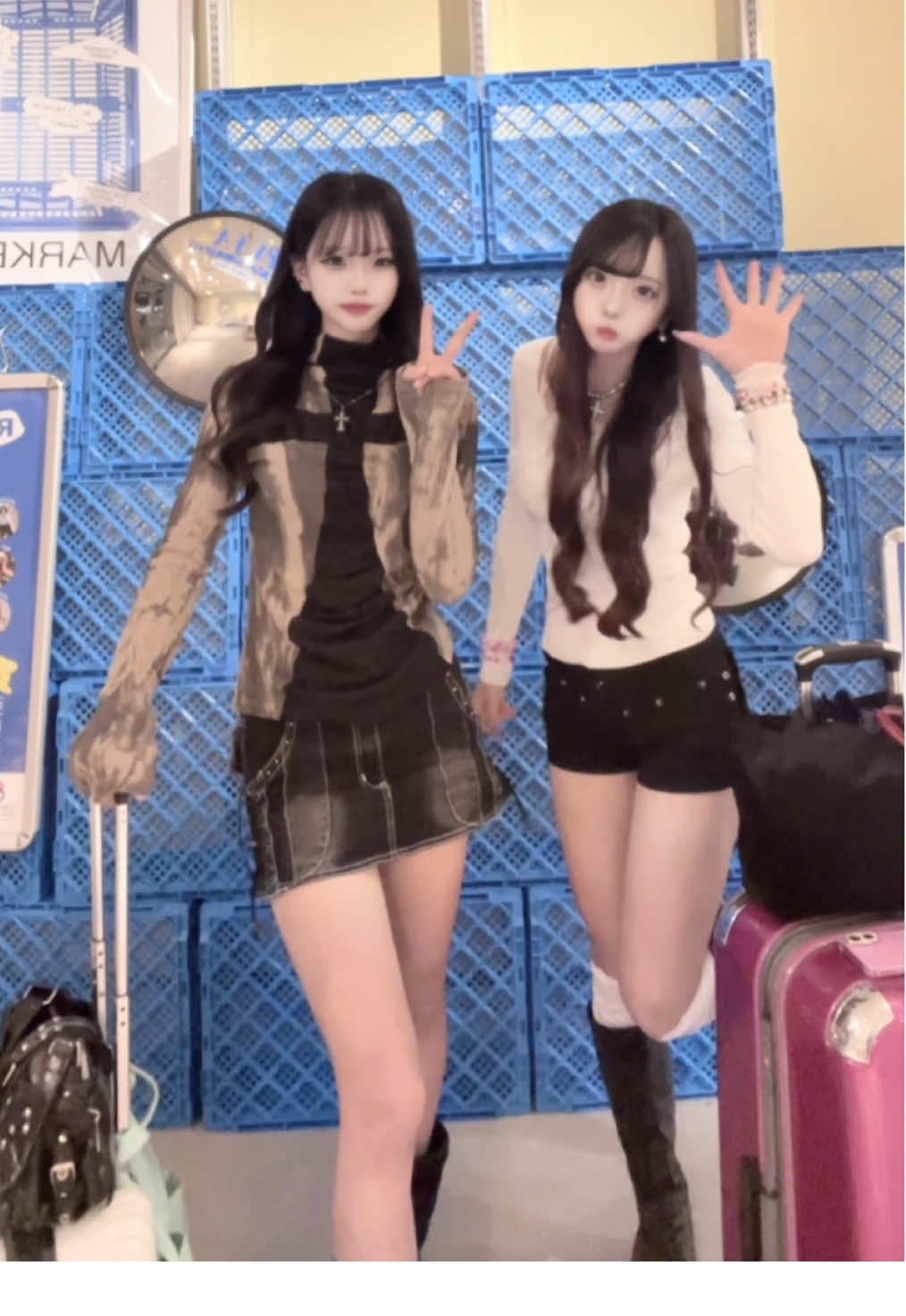 フリマ来てくれた子達ありがとう꜀^. ̫.^꜆#西浜jk #神奈川 #sjk #フリマ @Re Fashion Market 