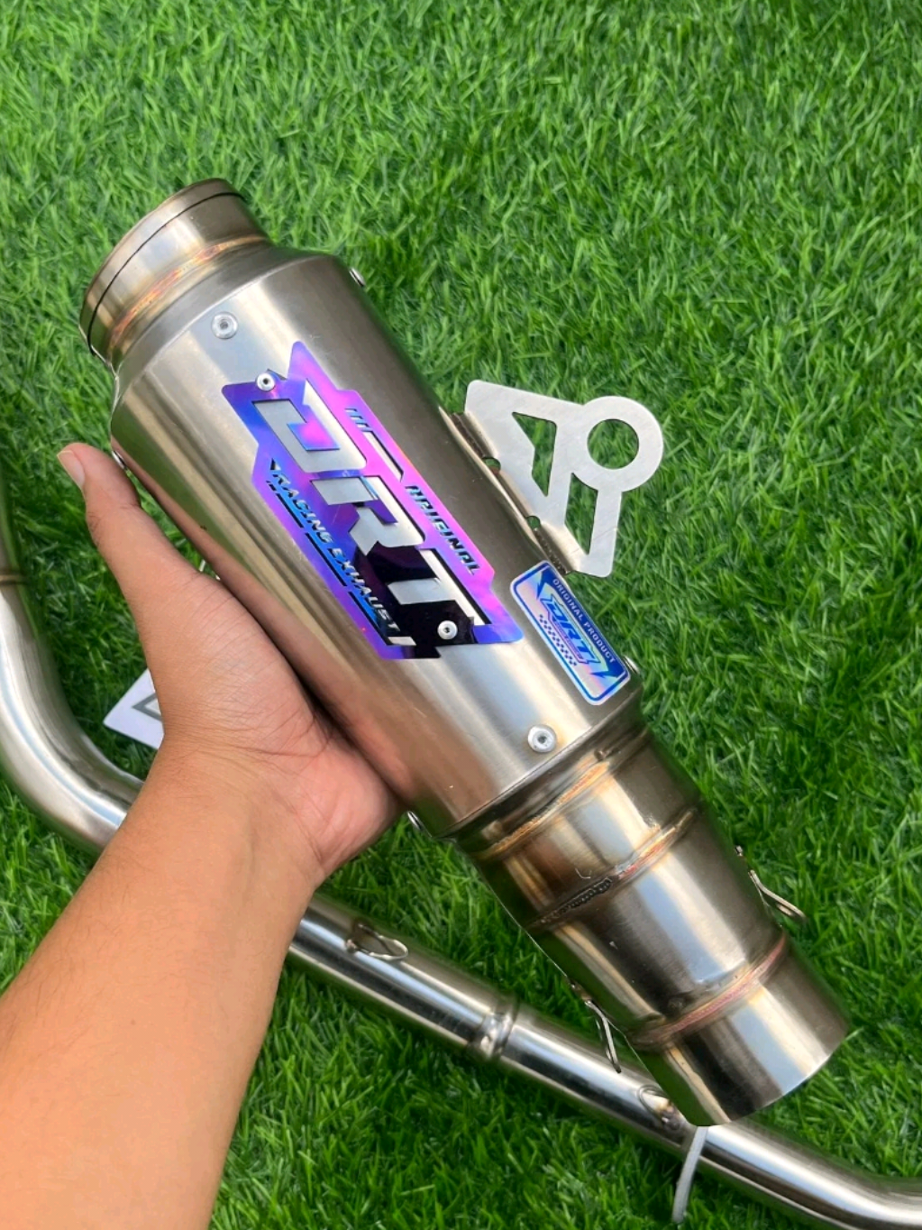 Knalpot Original DRT Racing GTX RBT Boreup Harian pemasangan standrt Jupiter z Robot Vega R ZR Karisma Supra Blade Revo Shogun Smash 130cc 150cc 200cc Bore Up #fyp #xbca #masukberanda #foryoupage #4u 