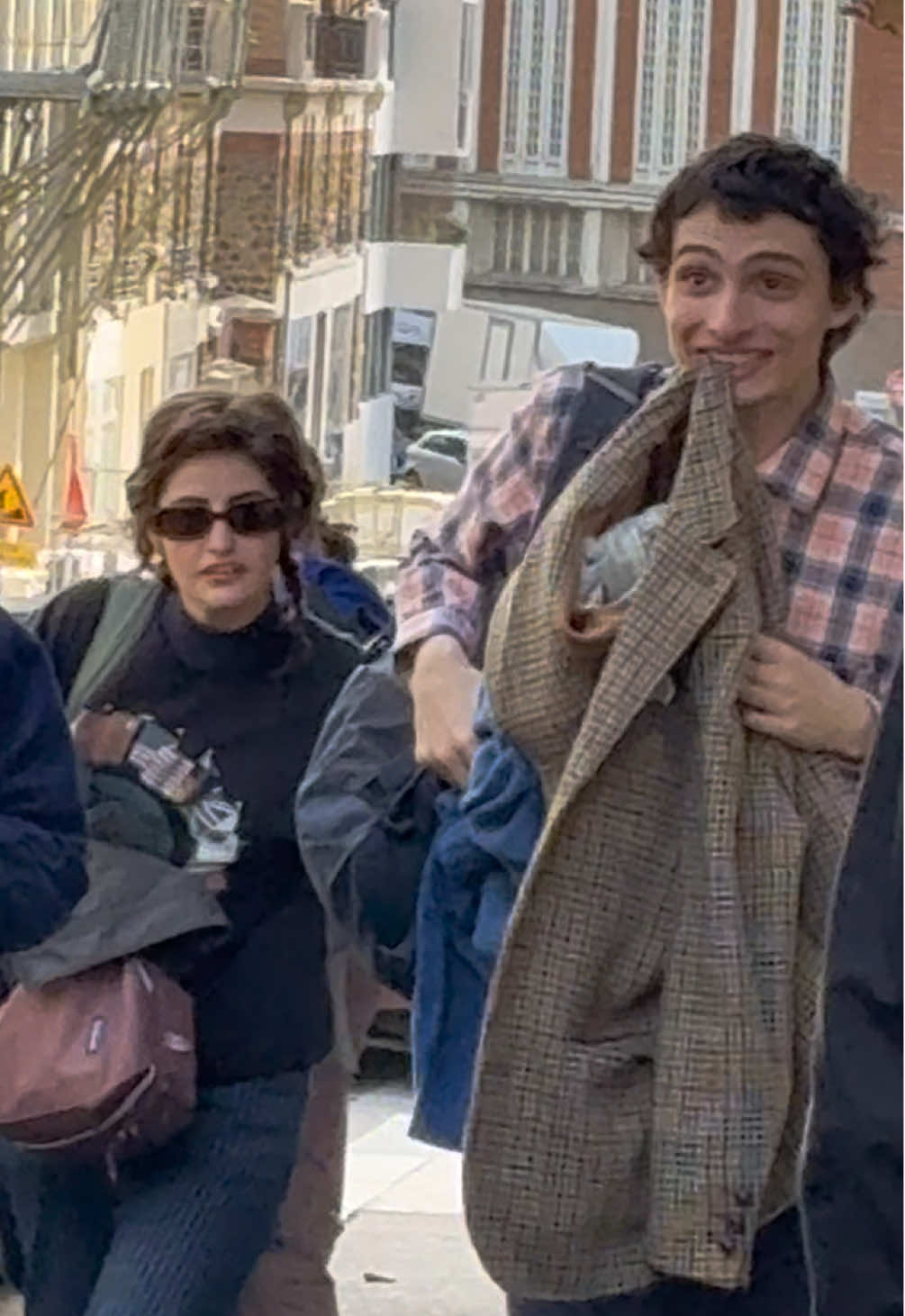 BABYGIRL JUST ARRIVED #finnwolfhard #objection #paris #goviral #viral 