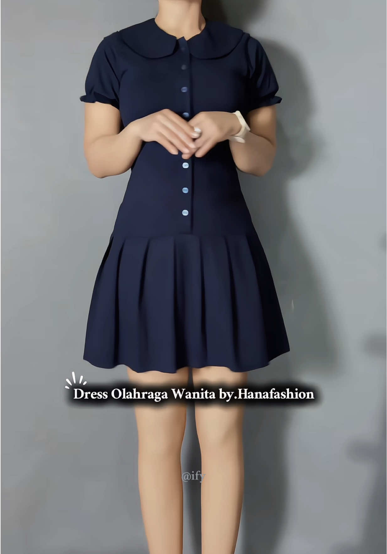 Dress olahraga wanita by.Hanafashion #dress #minidress #sportdress #bajuolahraga #bajuolahragawanita 