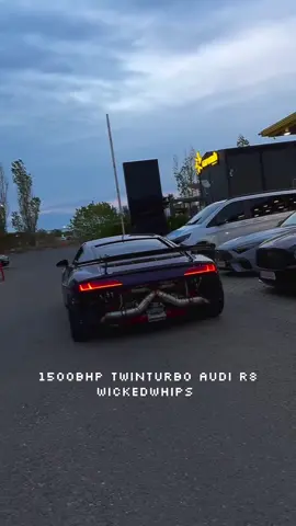 1500bhp TWINTURBO AUDI R8  #audir8 #twinturbo #turbo #audi #sound 
